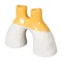 CANDELABRO PARA 2 VELAS KOMODO - BRANCO/ZAFRON - Foto 3