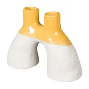 CANDELABRO PARA 2 VELAS KOMODO - BRANCO/ZAFRON - Foto 3