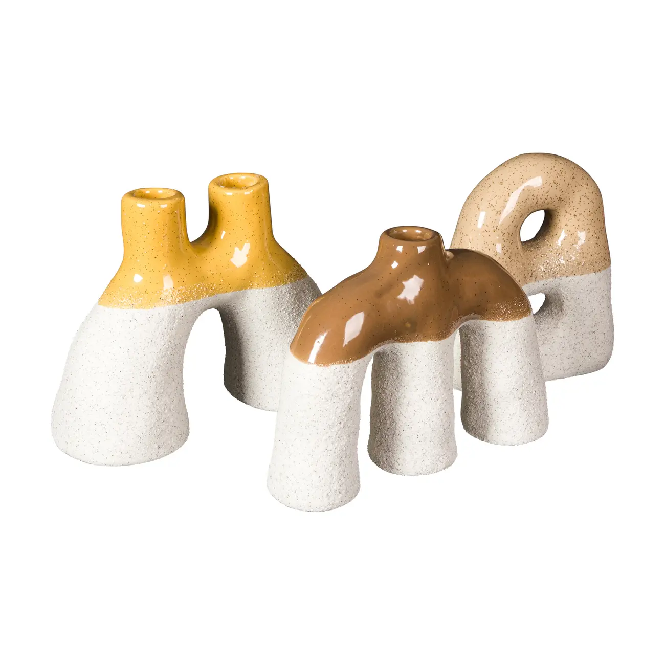CANDELABRO PARA 2 VELAS KOMODO - BRANCO/ZAFRON - Foto 6