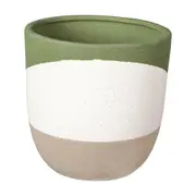 CACHEPÔ 17 CM SKAGEN - MUSGO/CAMELO - Foto 2