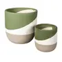 CACHEPÔ 17 CM SKAGEN - MUSGO/CAMELO - Foto 4