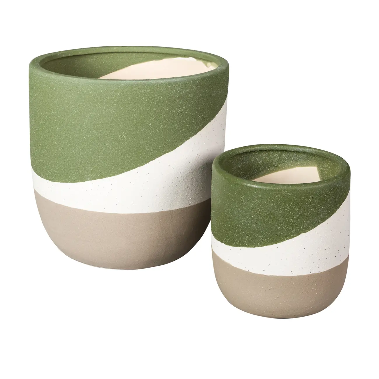 CACHEPÔ 17 CM SKAGEN - MUSGO/CAMELO - Foto 4