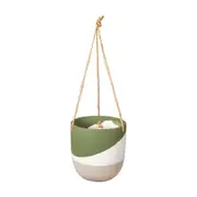 CACHEPÔ 15 CM SKAGEN - MUSGO/CAMELO - Foto 1