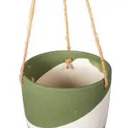 CACHEPÔ 15 CM SKAGEN - MUSGO/CAMELO - Foto 3