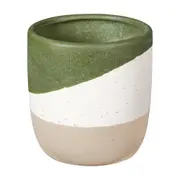 CACHEPÔ 11 CM SKAGEN - MUSGO/CAMELO - Foto 1