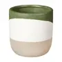CACHEPÔ 11 CM SKAGEN - MUSGO/CAMELO - Foto 2