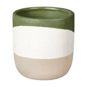 CACHEPÔ 11 CM SKAGEN - MUSGO/CAMELO - Foto 2