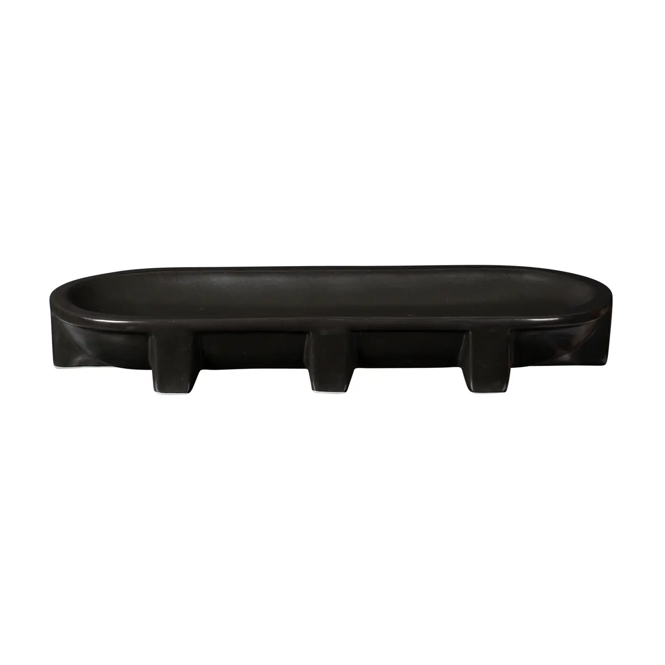 CENTRO DE MESA 28 CM BERTHEUX - PRETO - Foto 1
