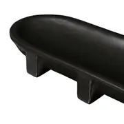 CENTRO DE MESA 28 CM BERTHEUX - PRETO - Foto 4