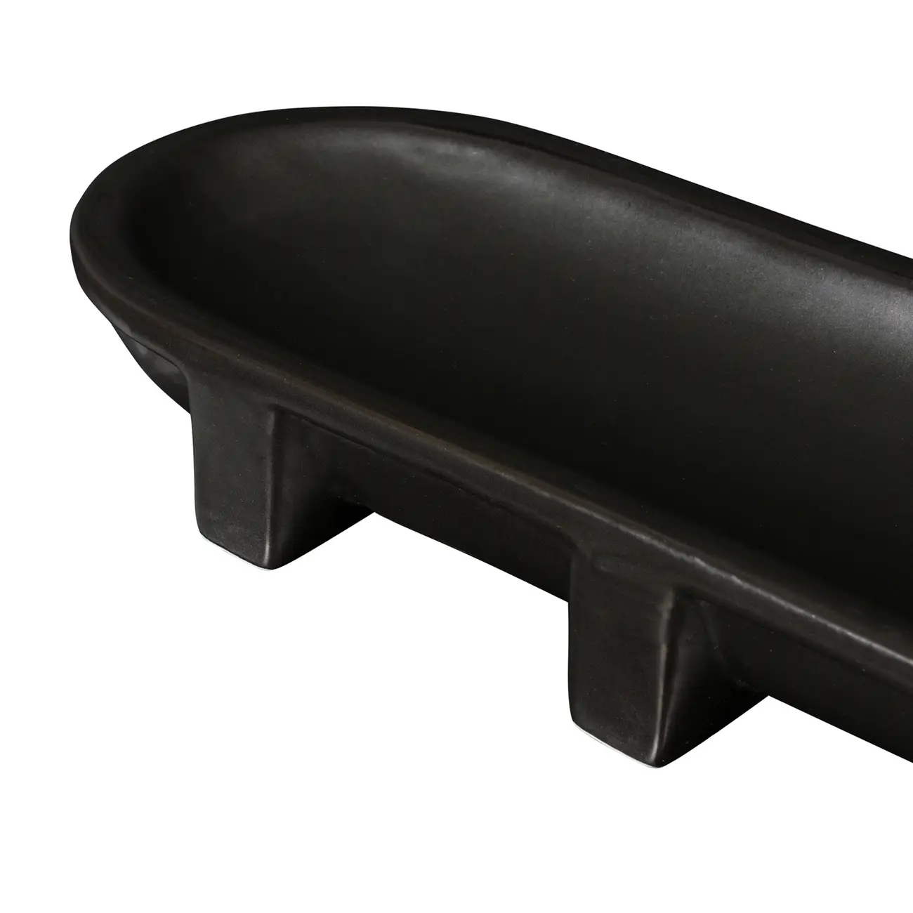 CENTRO DE MESA 28 CM BERTHEUX - PRETO - Foto 4