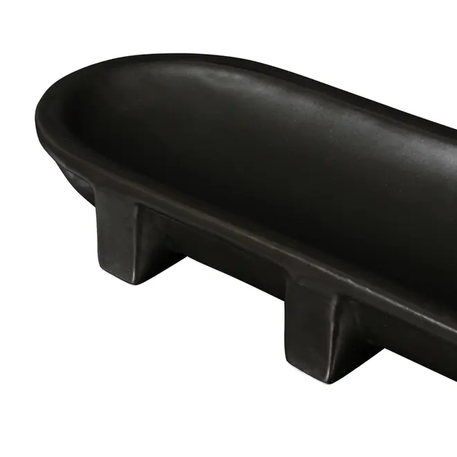 CENTRO DE MESA 28 CM BERTHEUX - PRETO - Foto 4