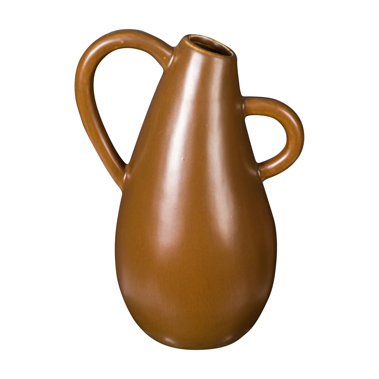VASO JARRA 22 CM LAHUN - CANELA DO CEILÃO/CANELA DO CEILÃO - Foto 1