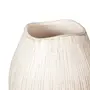 VASO 20 CM MAÉLIA - BRANCO/NATURAL - Foto 3