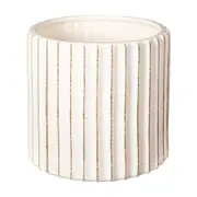 CACHEPÔ 13 CM MABELLE - BRANCO PROVENCE - Foto 1