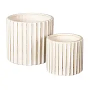 CACHEPÔ 13 CM MABELLE - BRANCO PROVENCE - Foto 3