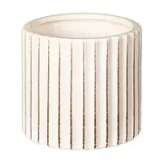 CACHEPÔ 9 CM MABELLE - BRANCO PROVENCE - Foto 1