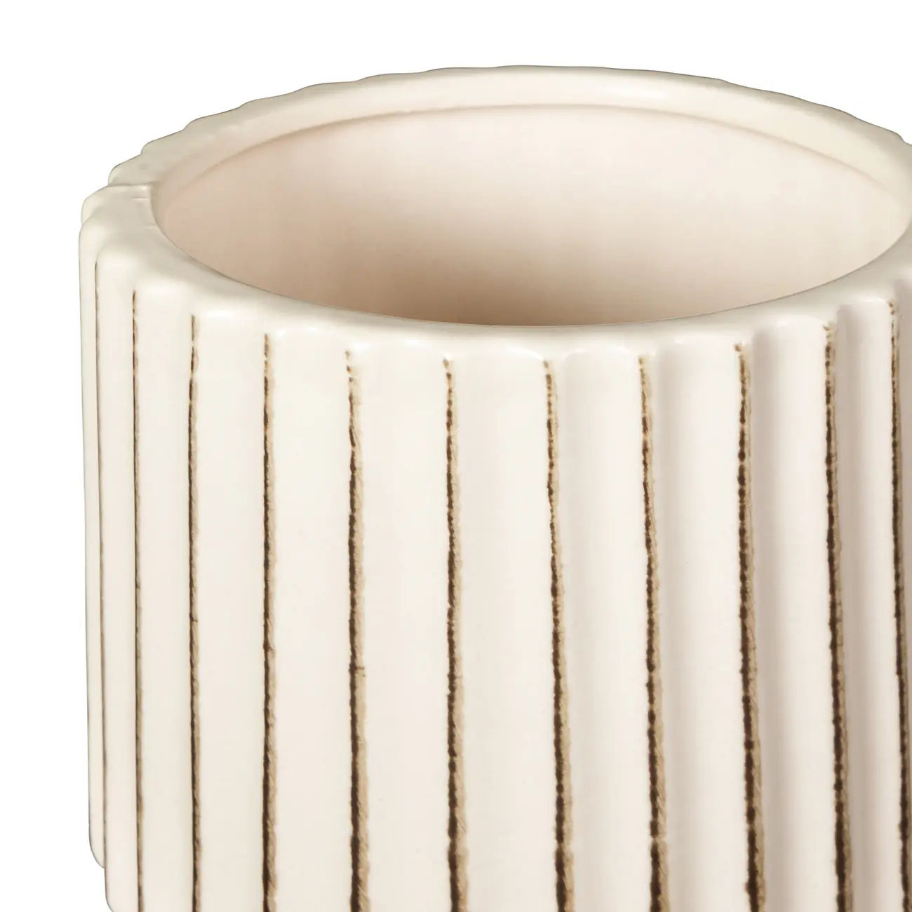 CACHEPÔ 9 CM MABELLE - BRANCO PROVENCE - Foto 2