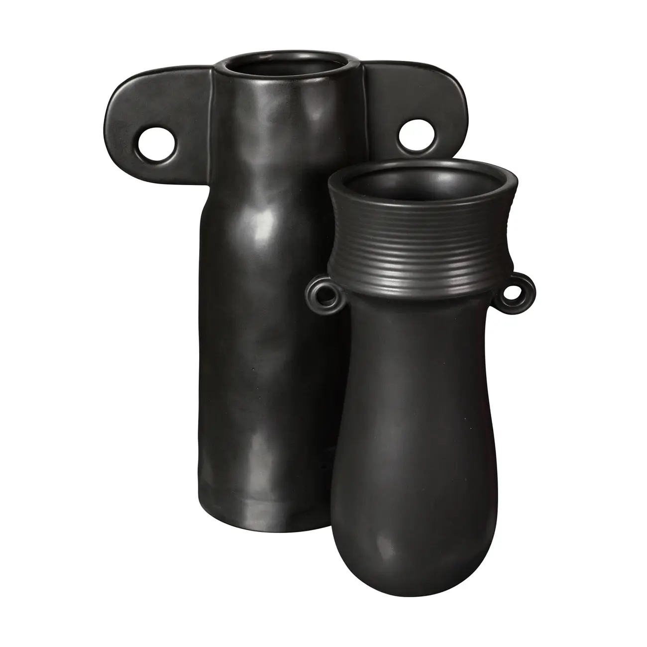 VASO 30 CM ADUKE - PRETO - Foto 5