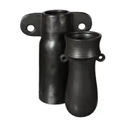 VASO 30 CM ADUKE - PRETO - Foto 5