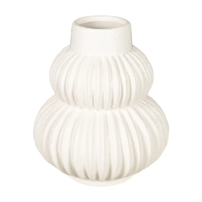 VASO 15 CM MARTIN - BRANCO - Foto 1
