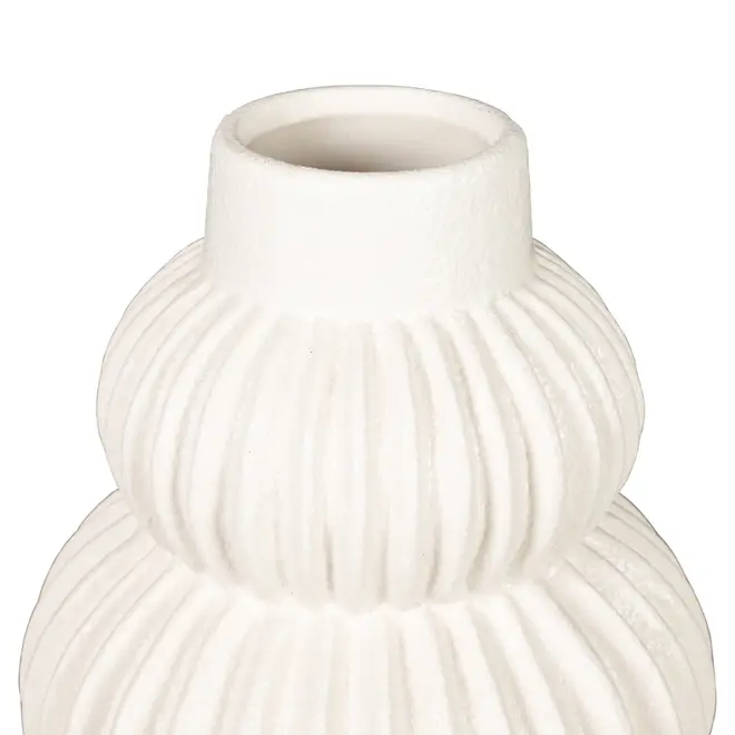 VASO 15 CM MARTIN - BRANCO - Foto 2