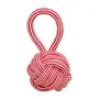 BOLINHA ACESSÓRIO PARA PET KNOT - VERMELHO/BRANCO - Foto 1