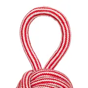 BOLINHA ACESSÓRIO PARA PET KNOT - VERMELHO/BRANCO - Foto 4