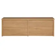 SAPATEIRA/BANCO 2 PORTAS BASCULANTES HIDE - OAK TAMMI - Foto 1