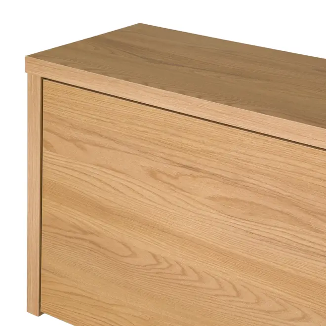 SAPATEIRA/BANCO 2 PORTAS BASCULANTES HIDE - OAK TAMMI - Foto 6