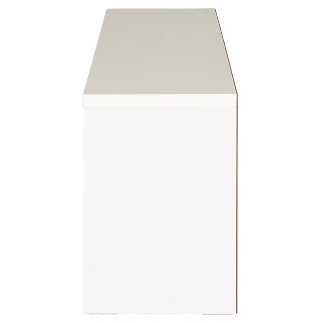 SAPATEIRA/BANCO 2 PORTAS BASCULANTES HIDE - BRANCO - Foto 4