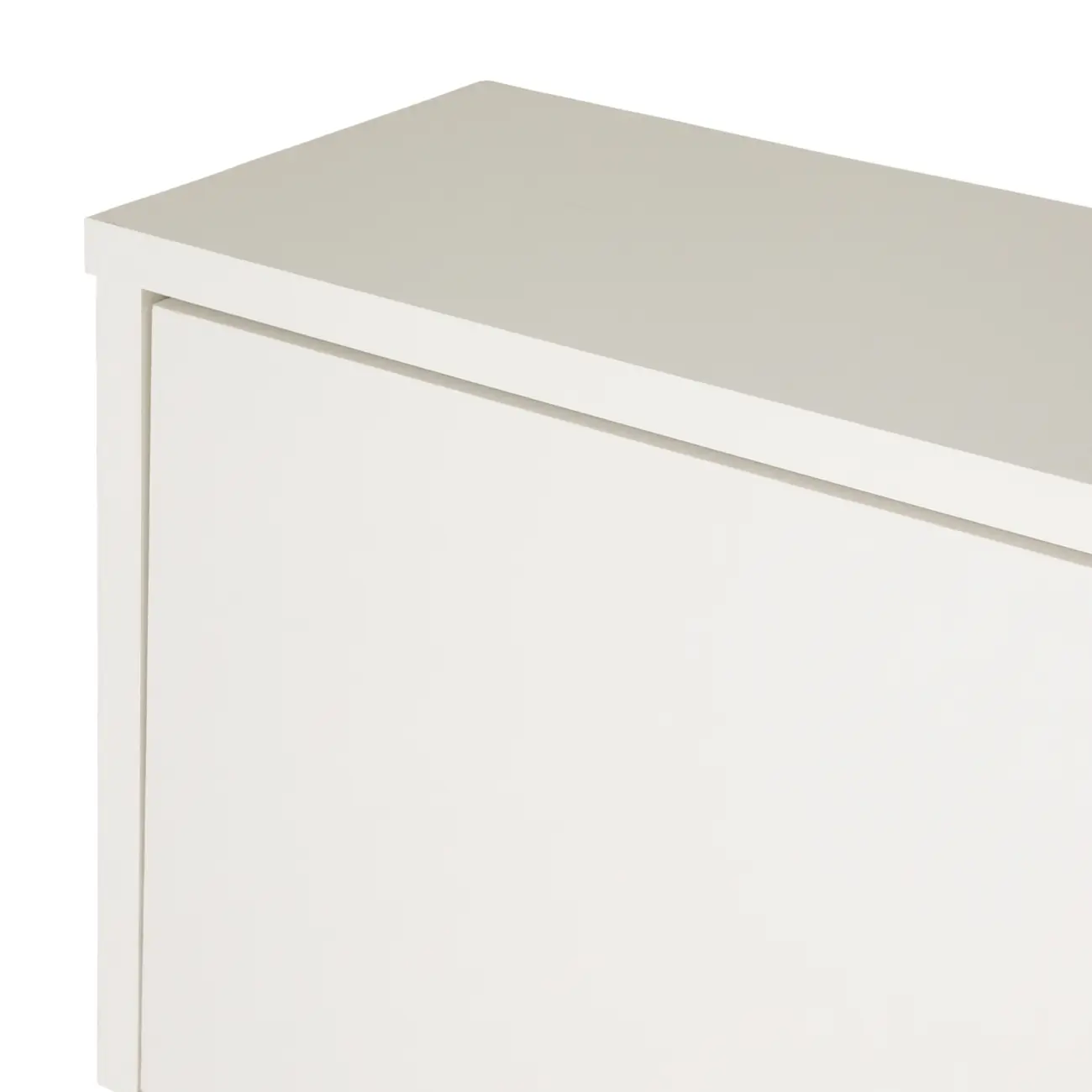 SAPATEIRA/BANCO 2 PORTAS BASCULANTES HIDE - BRANCO - Foto 6