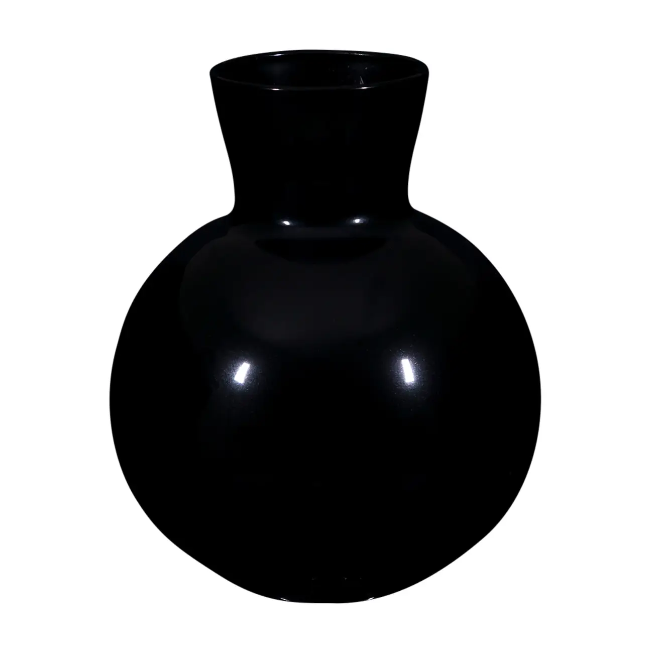 VASO 12 CM MILDRED - PRETO - Foto 1