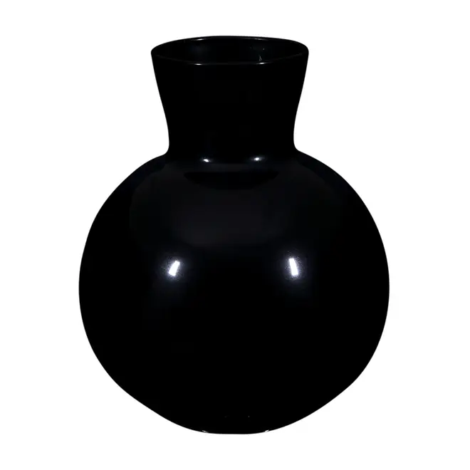 VASO 12 CM MILDRED - PRETO - Foto 1