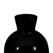 VASO 12 CM MILDRED - PRETO - Foto 2