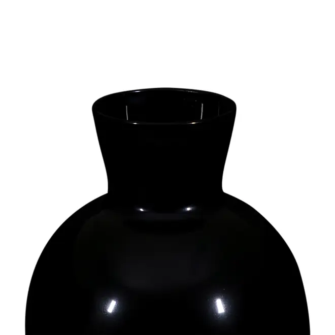 VASO 12 CM MILDRED - PRETO - Foto 2