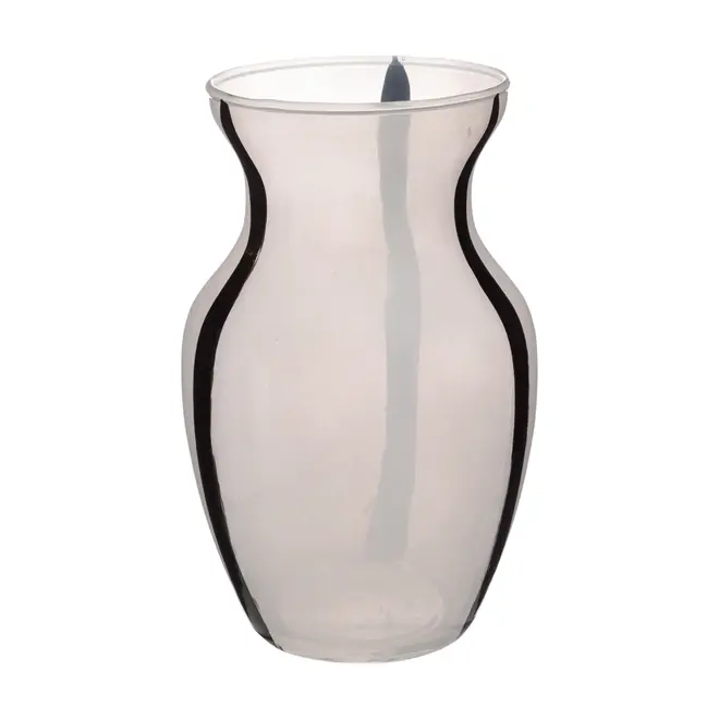 VASO 20 CM DANJI - BRANCO/PRETO - Foto 1