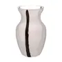 VASO 20 CM DANJI - BRANCO/PRETO - Foto 2
