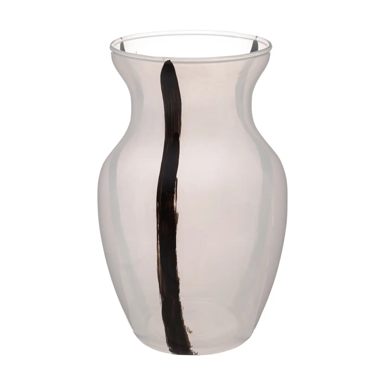 VASO 20 CM DANJI - BRANCO/PRETO - Foto 2