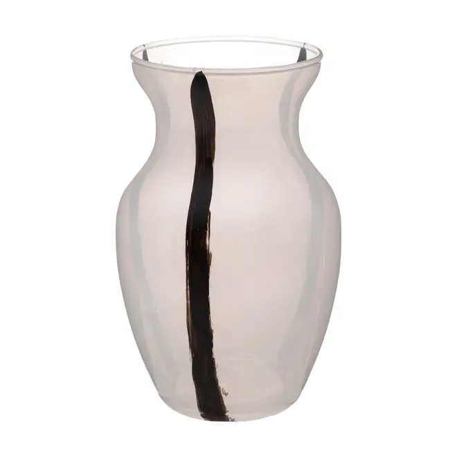 VASO 20 CM DANJI - BRANCO/PRETO - Foto 2