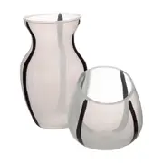 VASO 20 CM DANJI - BRANCO/PRETO - Foto 4