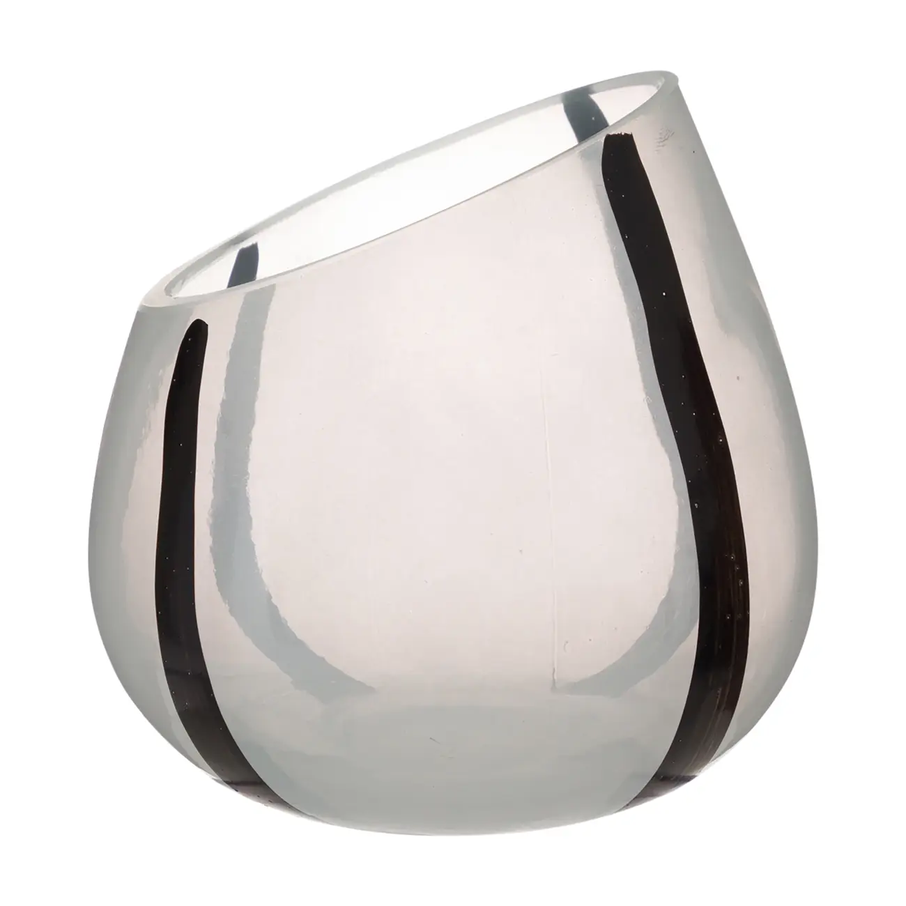 VASO 12 CM DANJI - BRANCO/PRETO - Foto 3