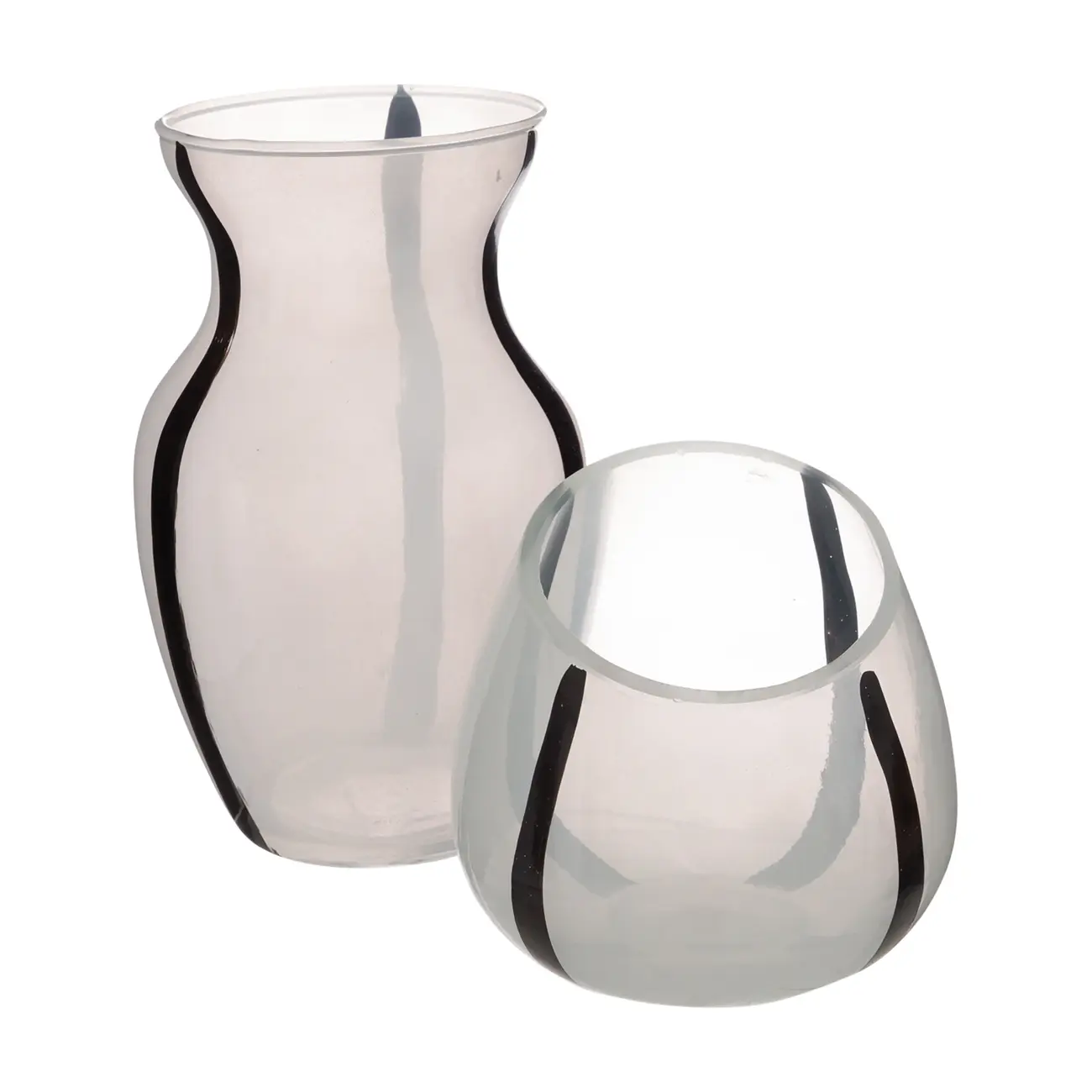 VASO 12 CM DANJI - BRANCO/PRETO - Foto 5