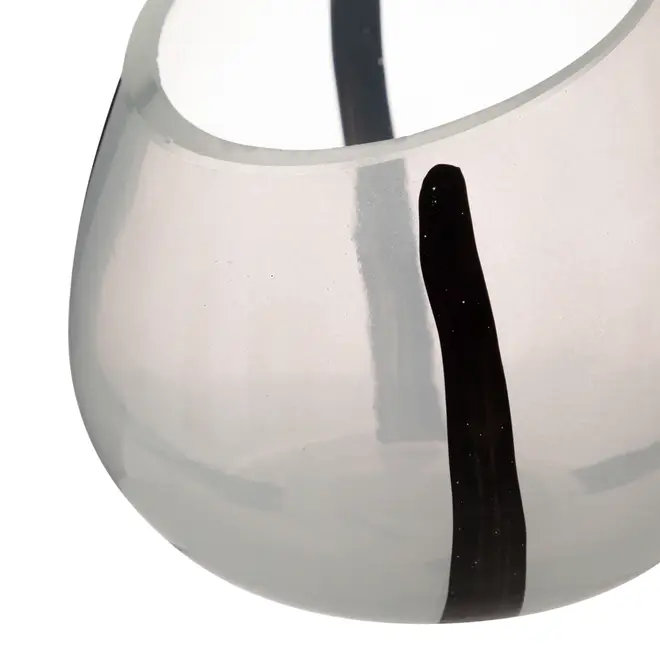 VASO 12 CM DANJI - BRANCO/PRETO - Foto 6