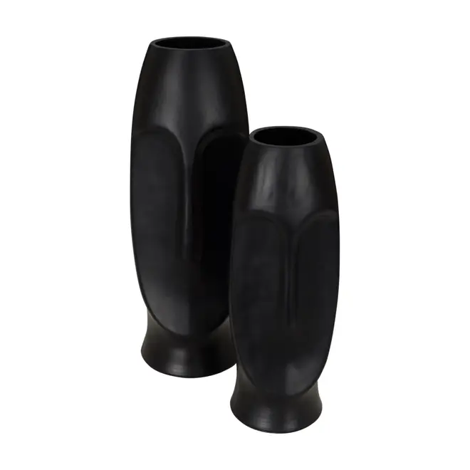 VASO 24 CM TÉSPIS - PRETO - Foto 6