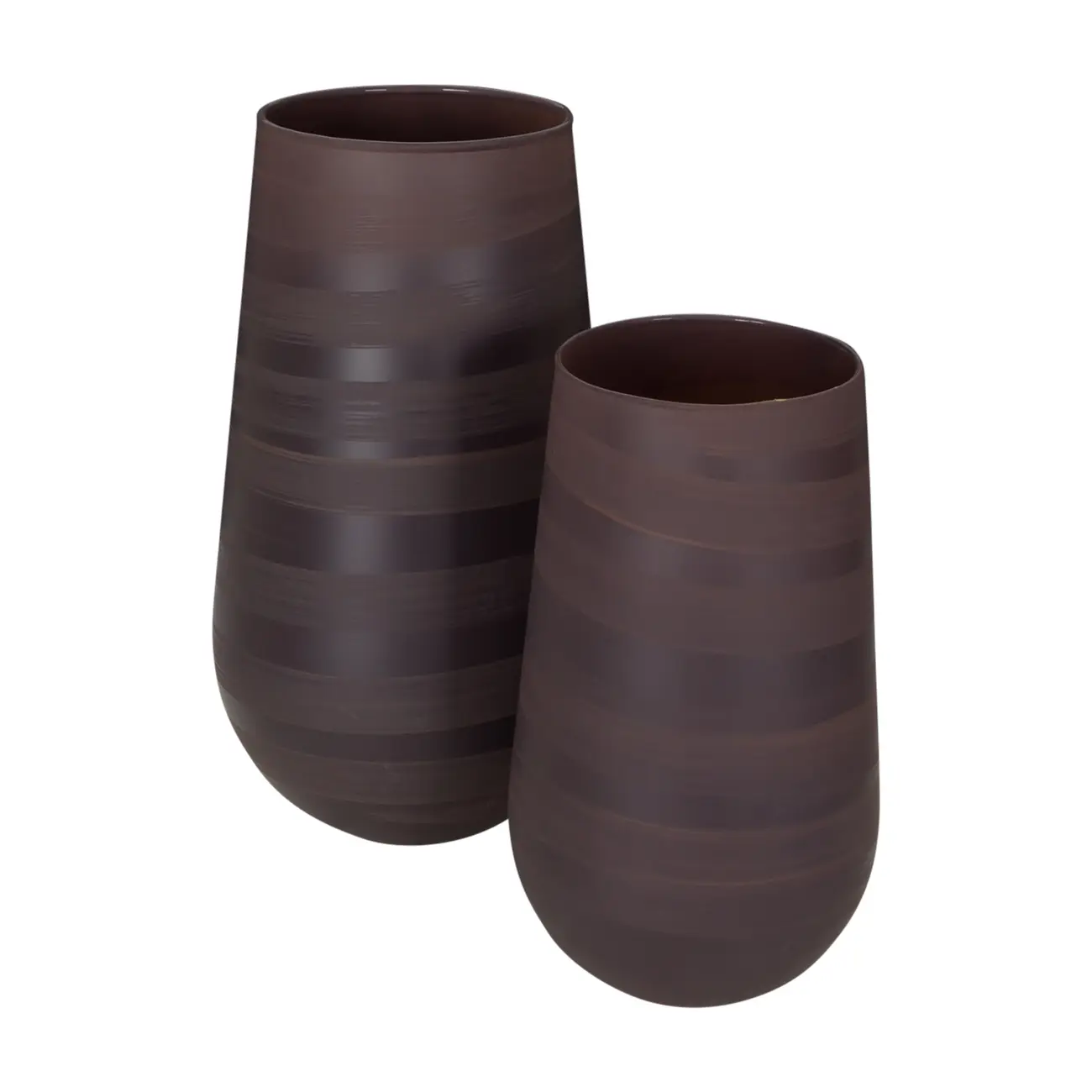 VASO 27 CM BAYELSA - MARROM/MANJERICÃO - Foto 3