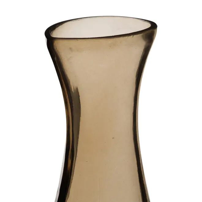 VASO GARRAFA 23 CM LUNDI - MARROM/MANJERICÃO - Foto 4