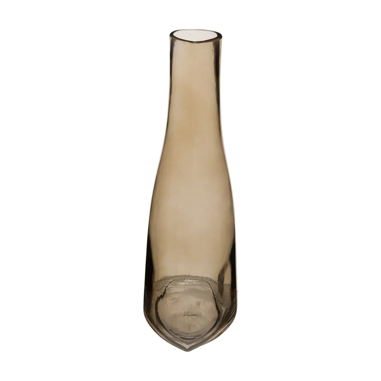 VASO GARRAFA 32 CM LUNDI - MARROM/MANJERICÃO - Foto 3