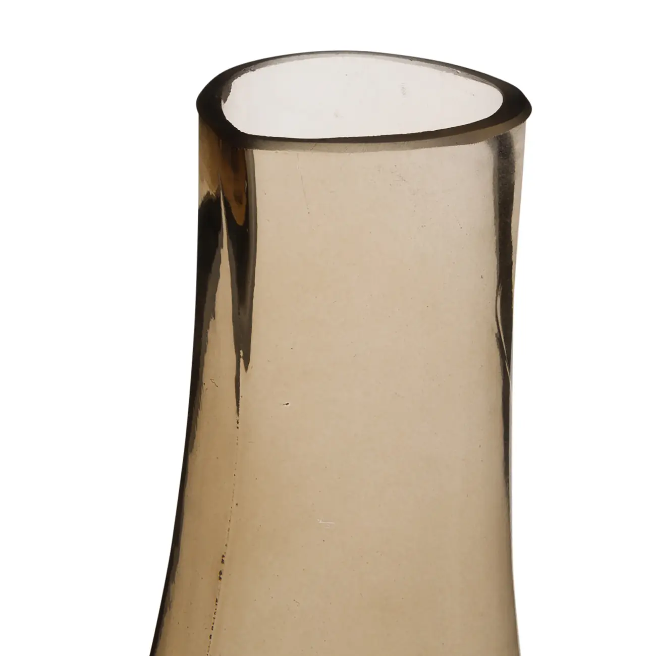 VASO GARRAFA 32 CM LUNDI - MARROM/MANJERICÃO - Foto 4