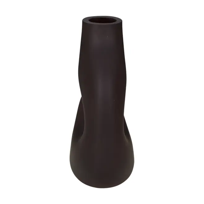 VASO 25 CM BAHIR - MARROM/MANJERICÃO - Foto 3