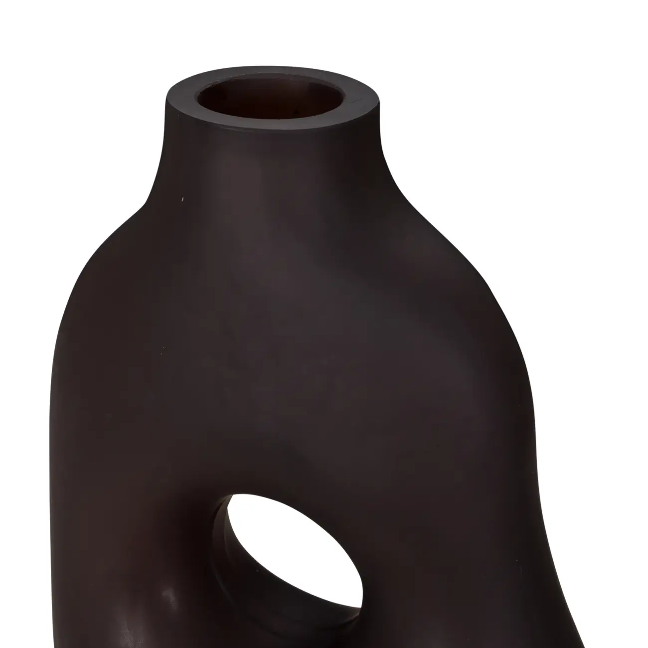 VASO 25 CM BAHIR - MARROM/MANJERICÃO - Foto 4